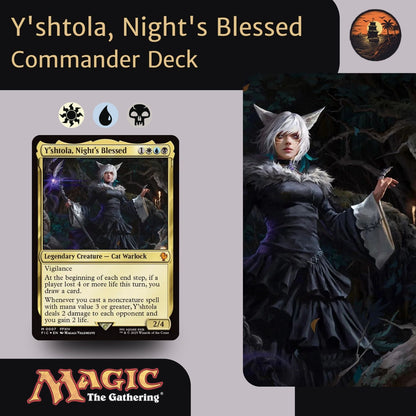 Y'shtola, Night's Blessed - Custom Commander Deck