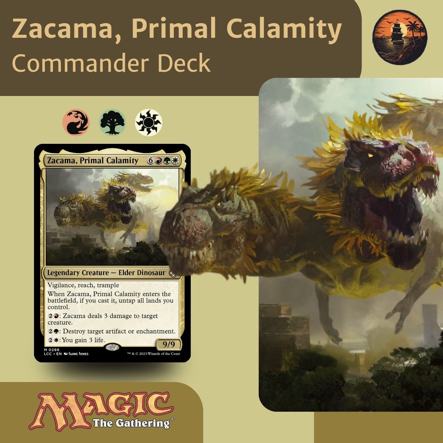 Zacama, Primal Calamity - Custom Commander Deck