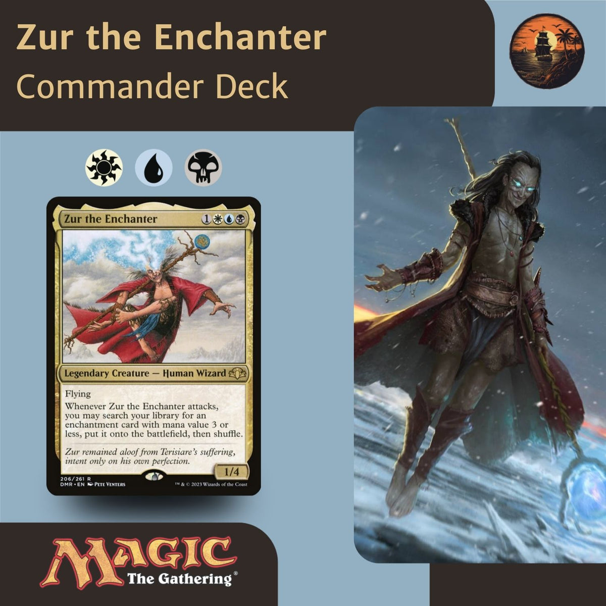 Zur the Enchanter - Custom EDH Commander Deck – Collectors Cove