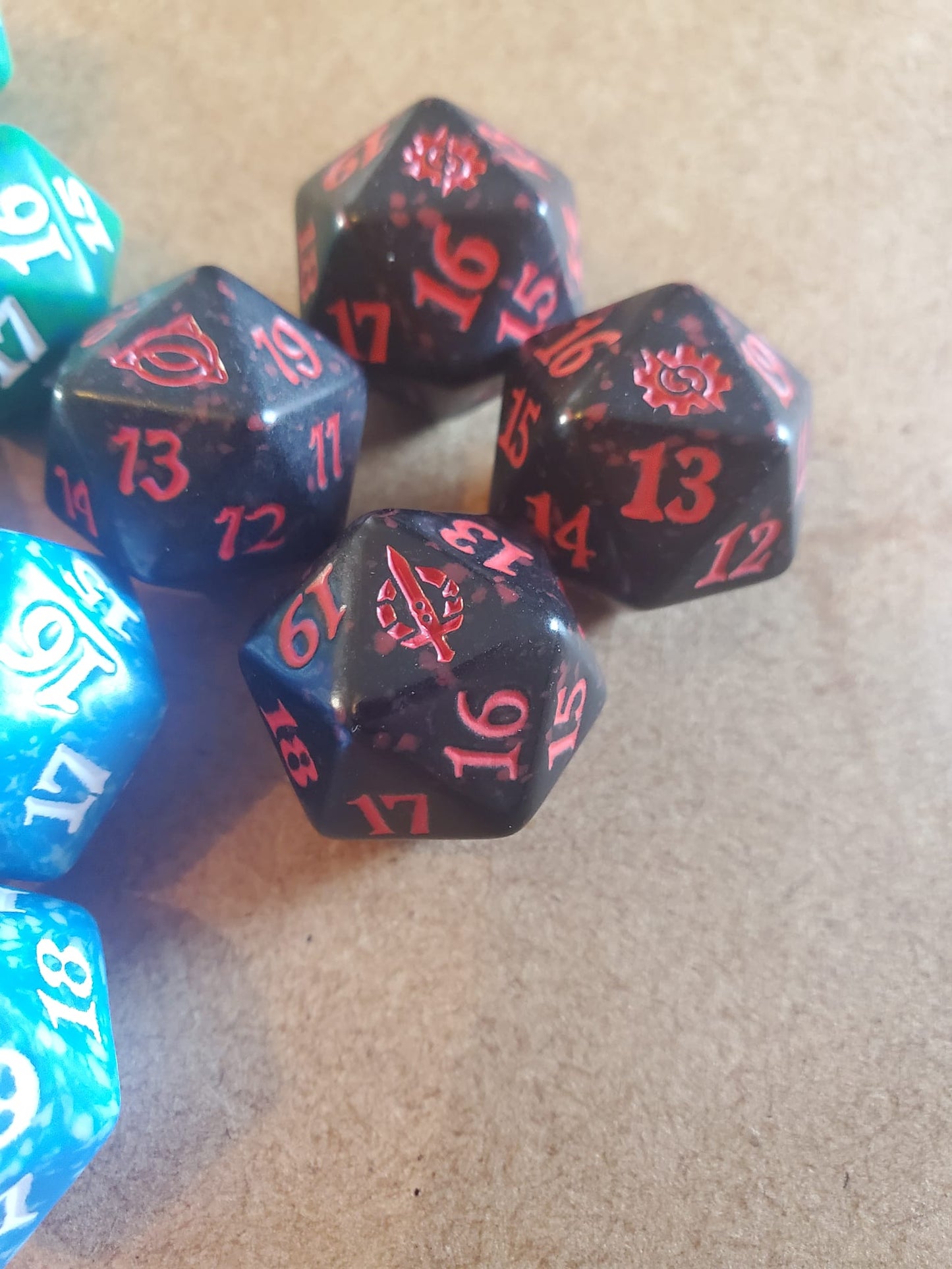 1 x Spindown Dice MTG