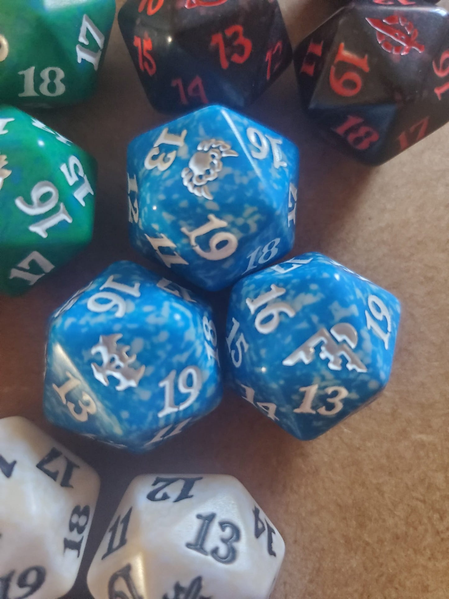 1 x Spindown Dice MTG