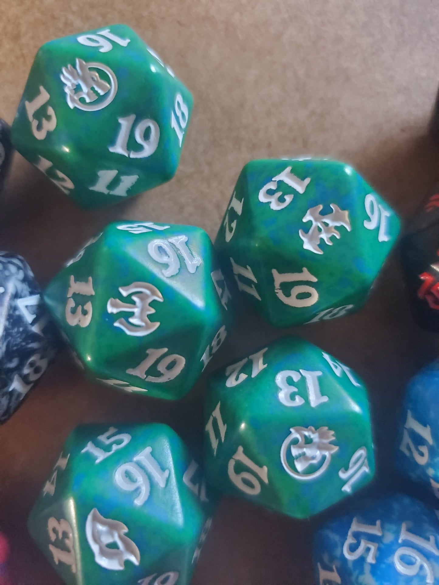 1 x Spindown Dice MTG