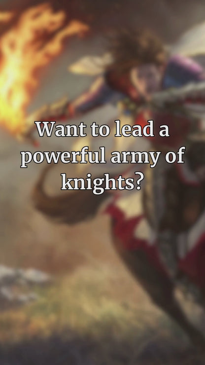 Knights & Free Equipment Power - Syr Gwyn, Hero of Ashvale - Custom EDH Commander Deck Knights Tribal