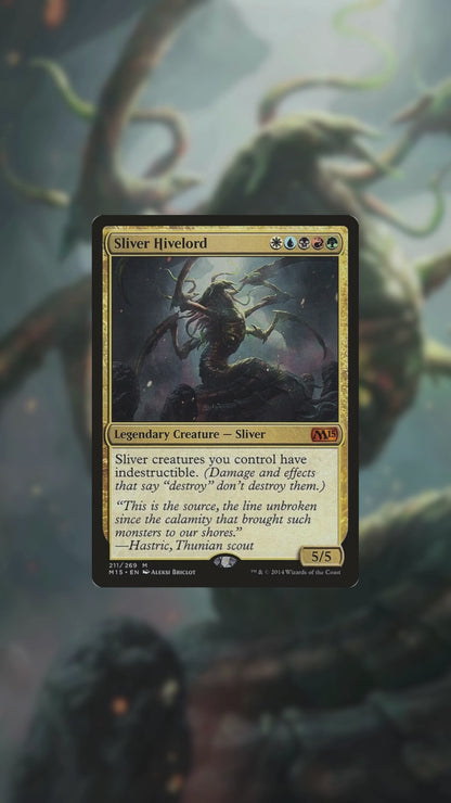 Sliver Synergy & Overwhelming Power - Sliver Hivelord - Custom EDH Commander