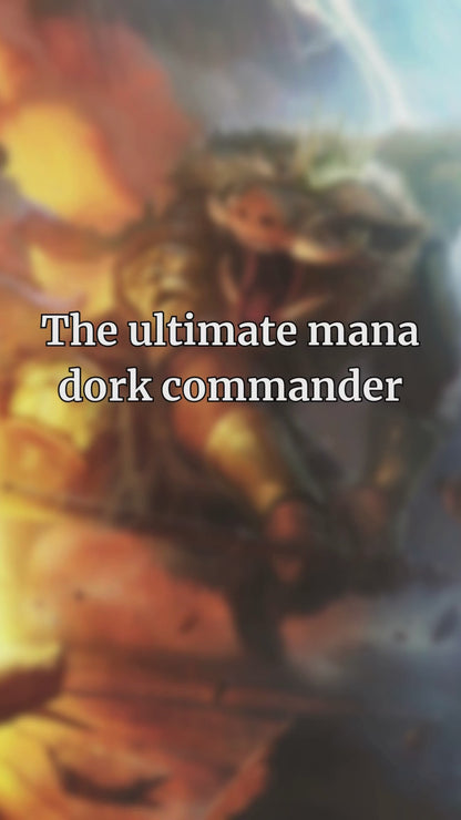 Mana Dorks & Overrun Aggression - Raggadragga, Goreguts Boss - Custom Commander Deck