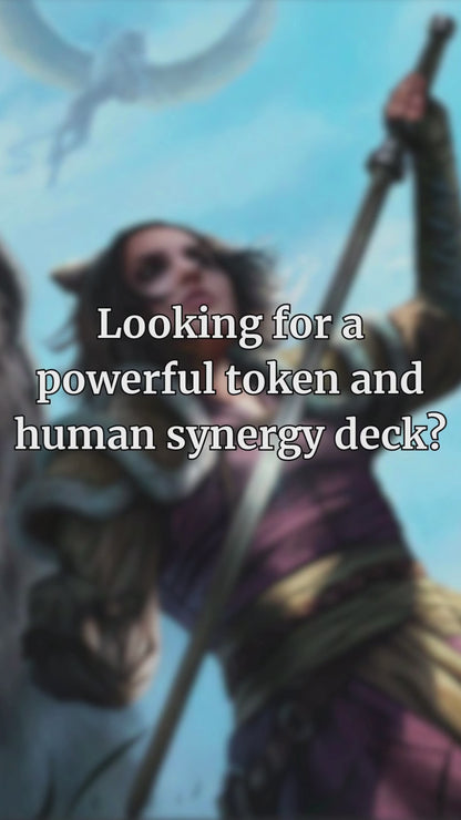 Human & Token Swarm - Winota, Joiner of Forces - Custom EDH Commander Deck