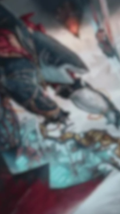 Wheels & Combat Pressure - Captain Howler, Sea Scourge - Custom Commander Deck