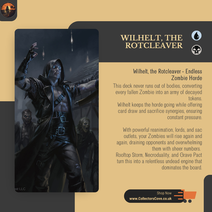 Zombie Horde - Wilhelt, the Rotcleaver - Custom Commander Deck